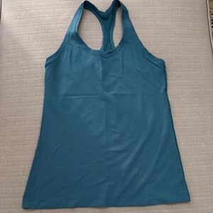 Lululemon Teal Racerback Tank Top
